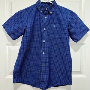 Boys' Ariat Classic Button Down Shirt, Medium